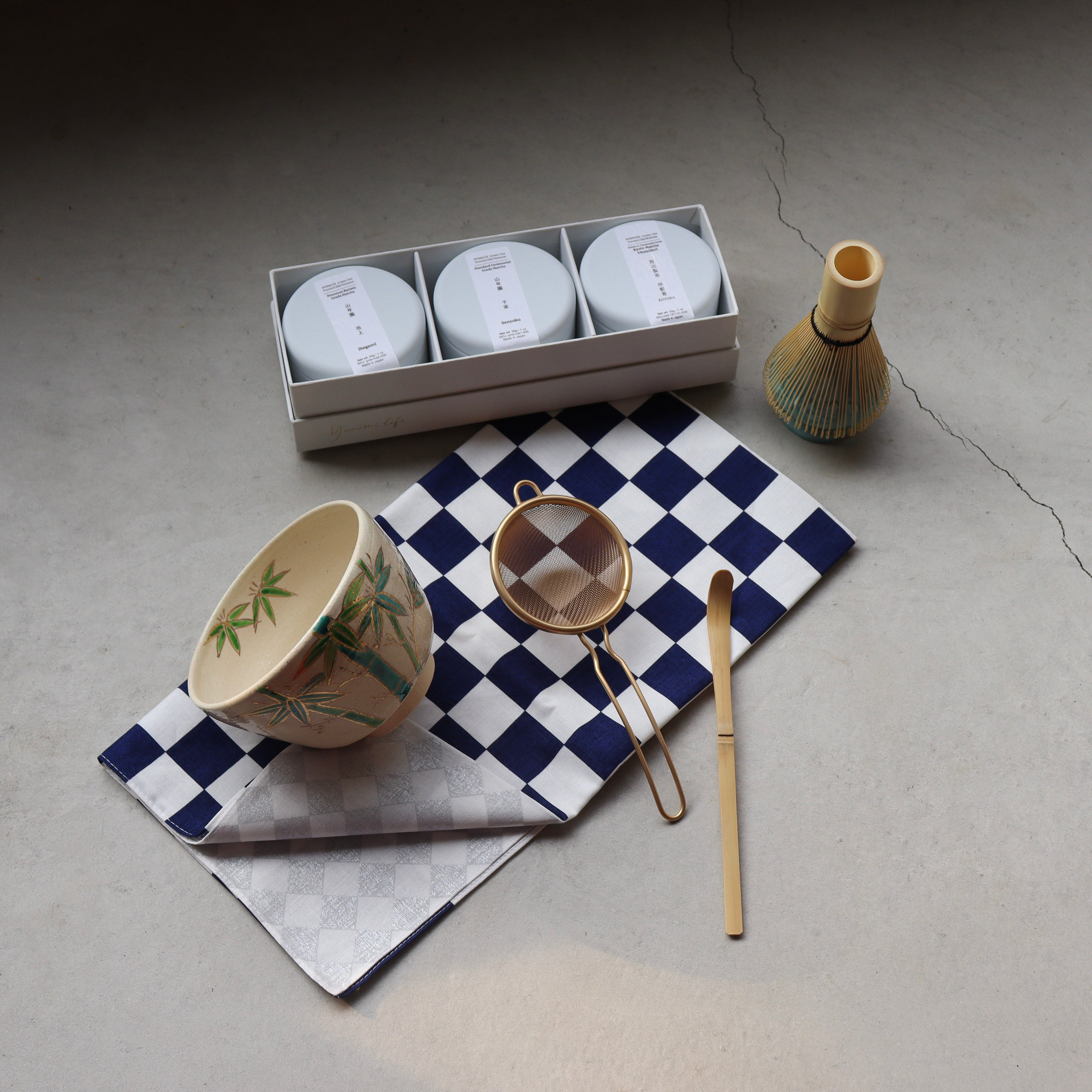 Limited Edition Yunomi.Matcha Gift Set (TAKE / 竹)